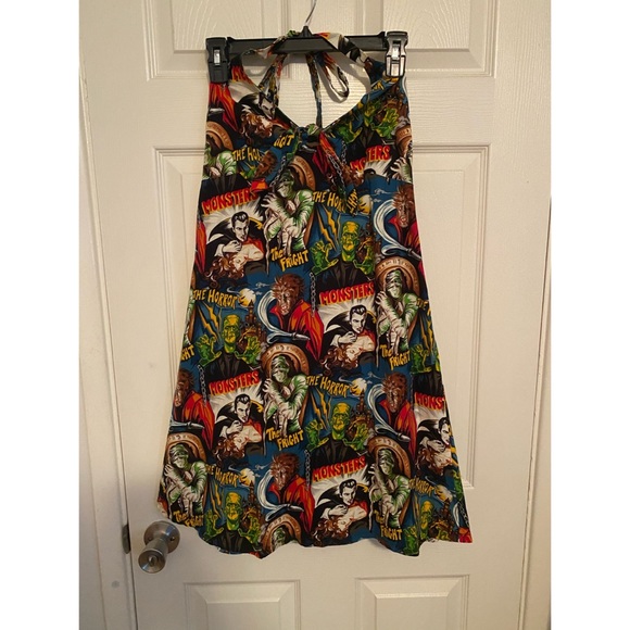 Paper Doll Prod. Dresses & Skirts - Classic Monster Halter Dress